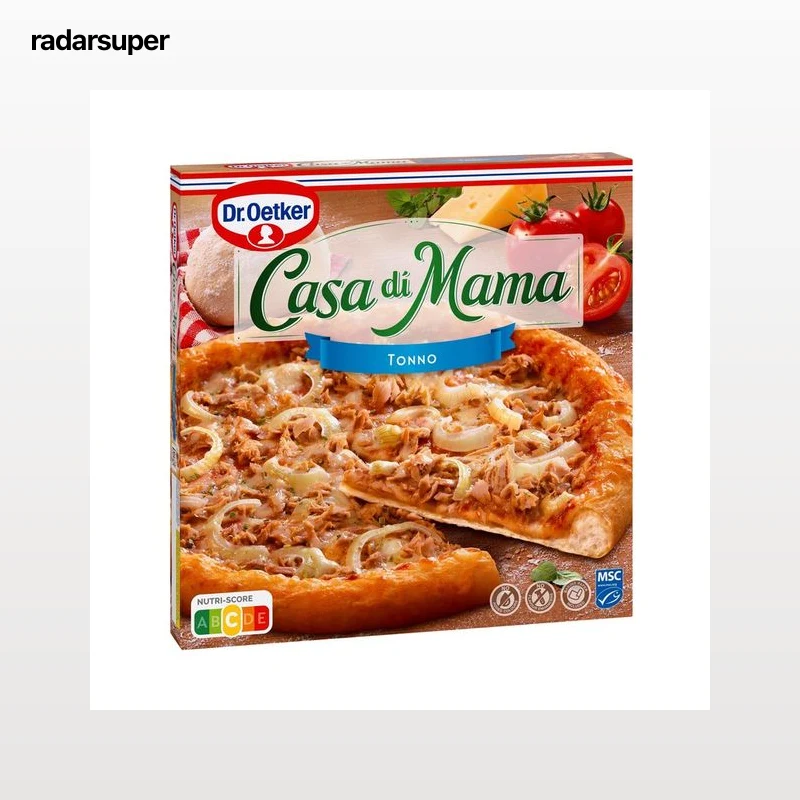 DR. OETKER Pizza de atún Casa di mama 420 g.