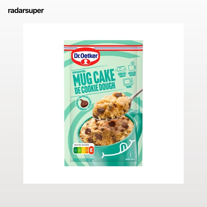 DR. OETKER Postre en polvo mug cake cookie 80 gr.