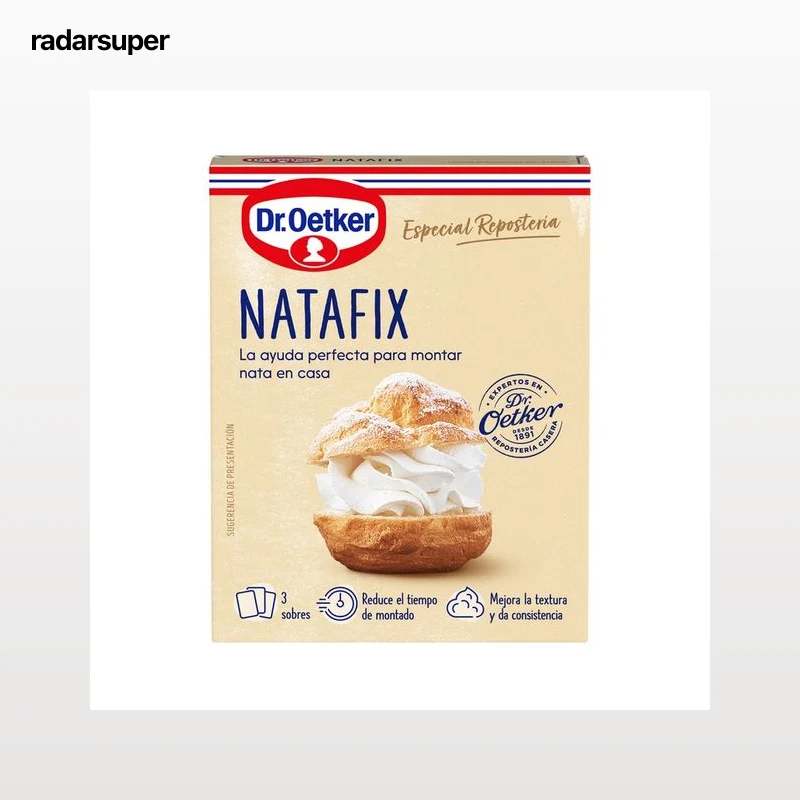 DR. OETKER Preparado de nata para montar Dr. OETKER 30 g.
