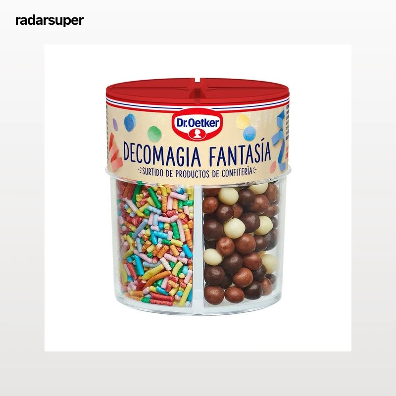 DR. OETKER Surtido de productos de confitería de chocolate Decorfantasía de Dr. OETKER 78 gr.