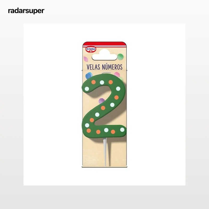 DR. OETKER Vela número dos, 1 uds.