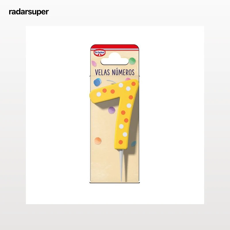 DR. OETKER Vela número siete , 1uds.