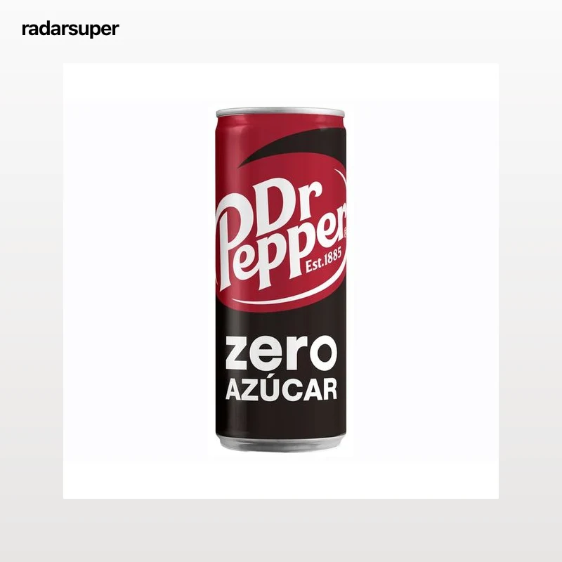 DR.PEPPER Refresco zero lata 33 cl.