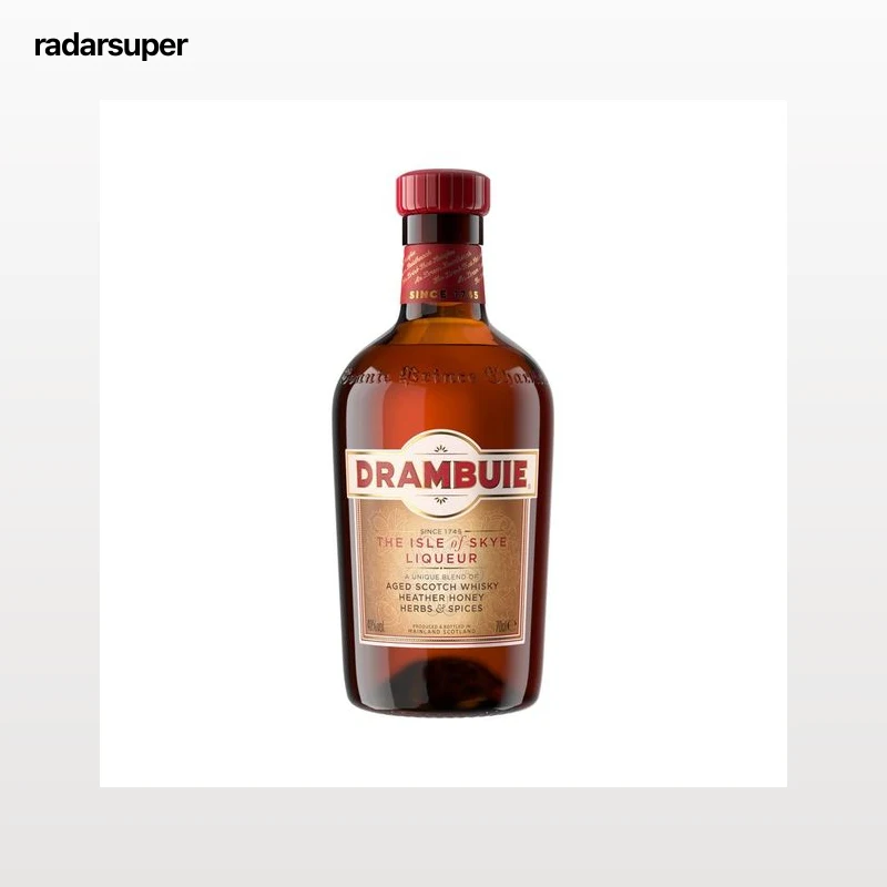 DRAMBUIE Licor escoces de whisky, miel, hierbas aromáticas y especias DRAMBUIE botella de 70 cl.