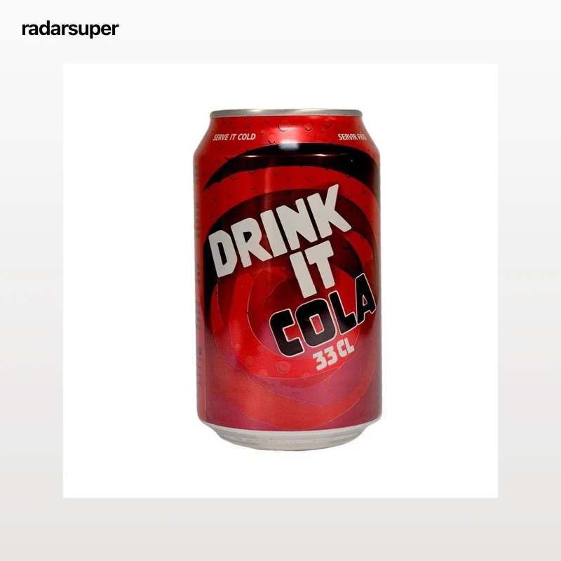 DRINK IT Refresco de cola regular lata 33 cl.