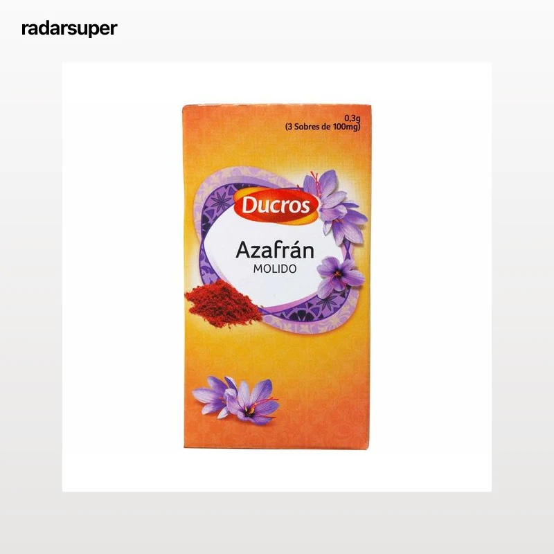 DUCROS Azafrán molido de aroma penetrante 0,3 g.