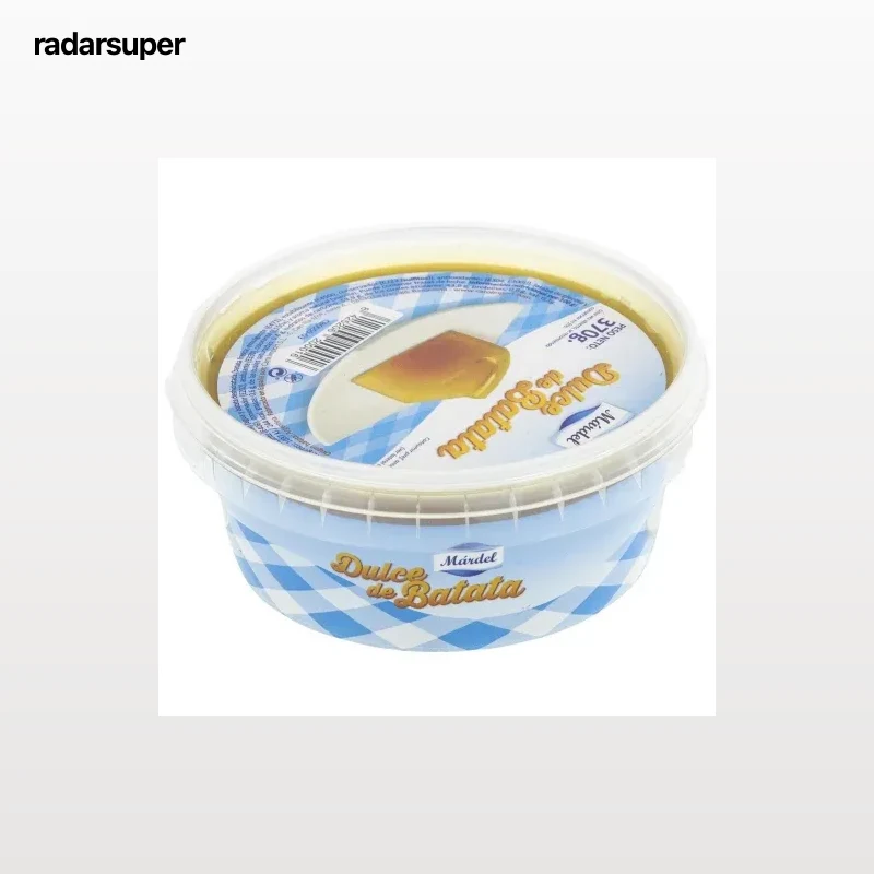 Dulce de batata Márdel sin gluten 370 g.