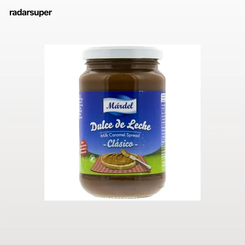Dulce de leche Márdel sin gluten 450 g.