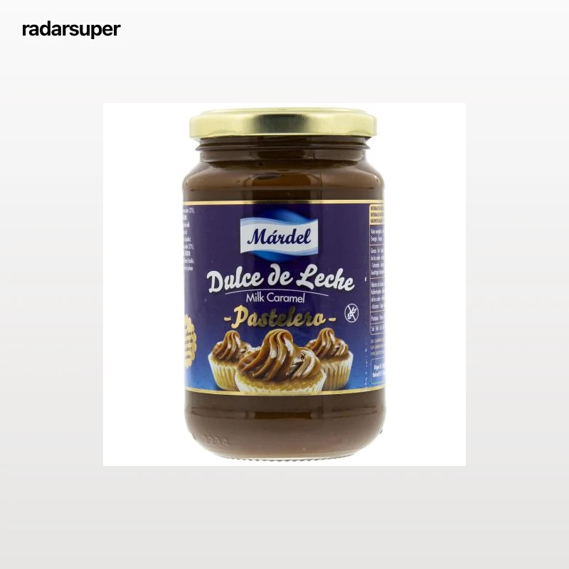 Dulce de leche pastelero Márdel sin gluten 450 g.