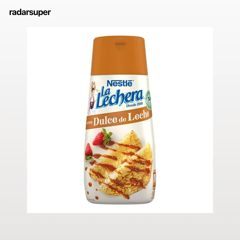 Dulce de leche La Lechera 450g sirve fácil