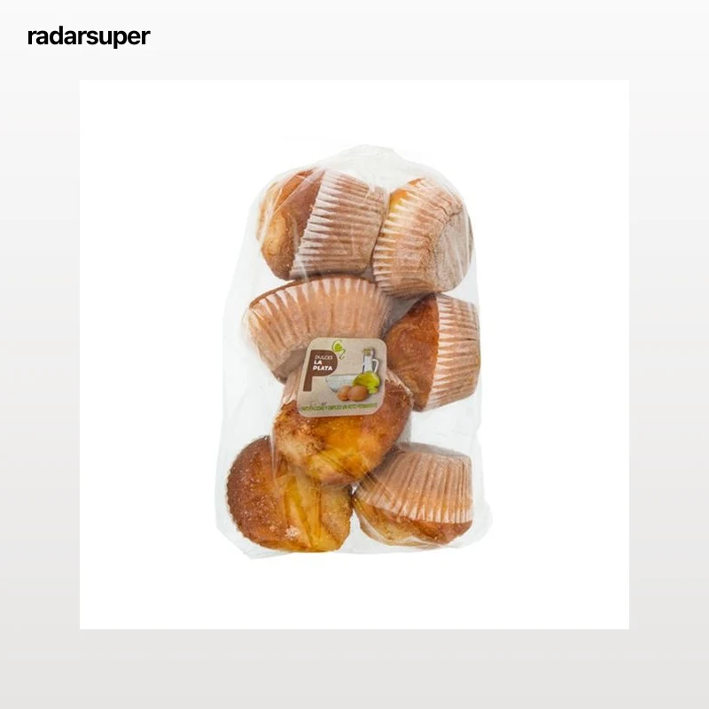 DULCES LA PLATA Magdalenas clasicas 7 uds 420 g.