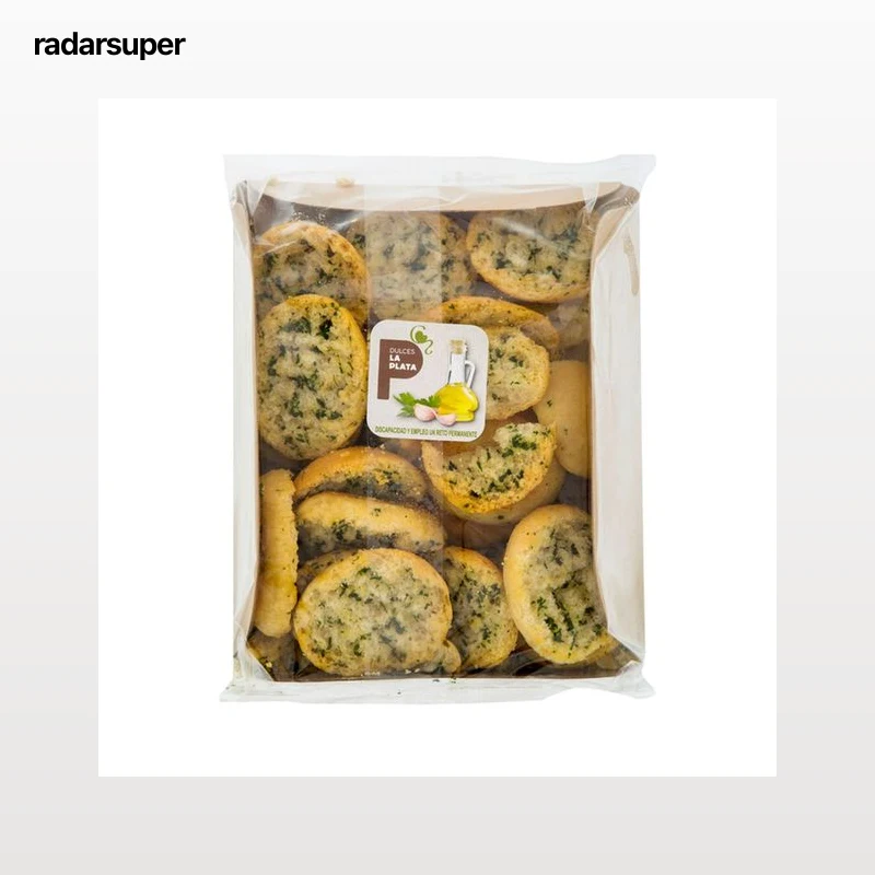 DULCES LA PLATA Pan de ajo 18 unidades 160 g.