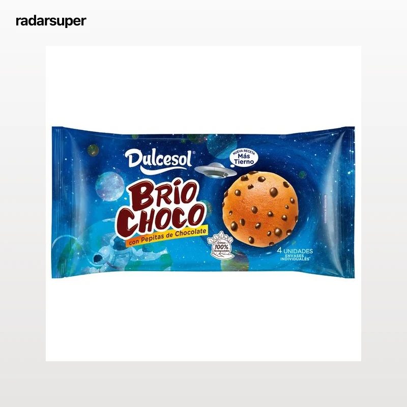DULCESOL Briochoco Brioches con pepitas de chccolate 160 g.