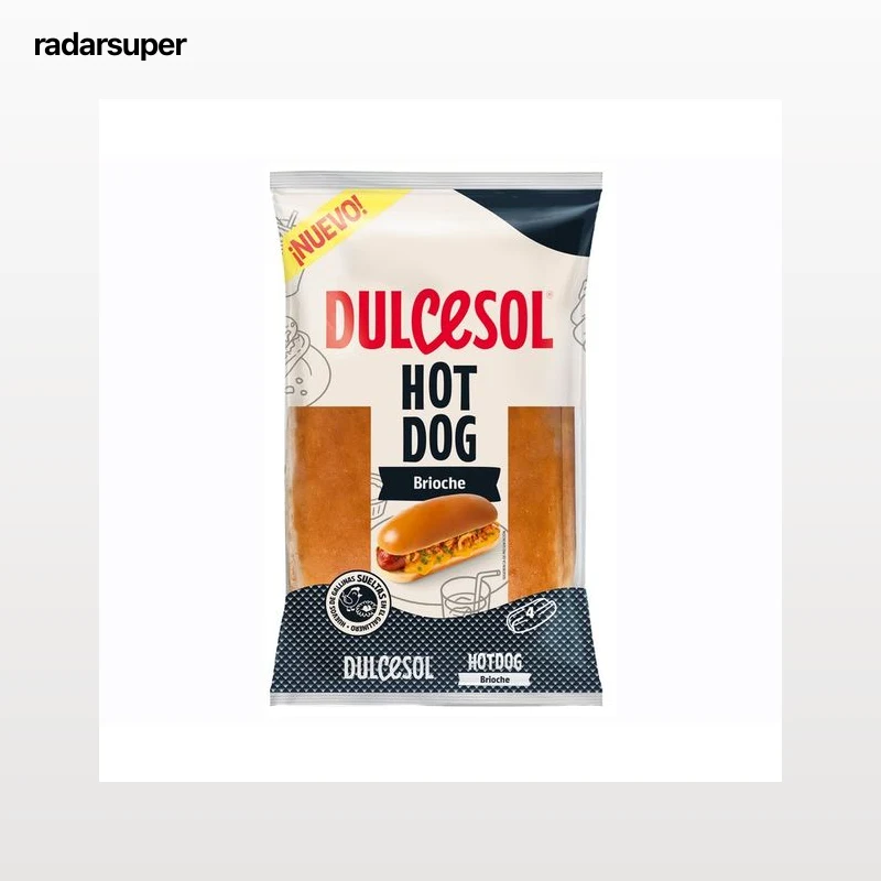 DULCESOL Hot dog 4 uds. 250 g.