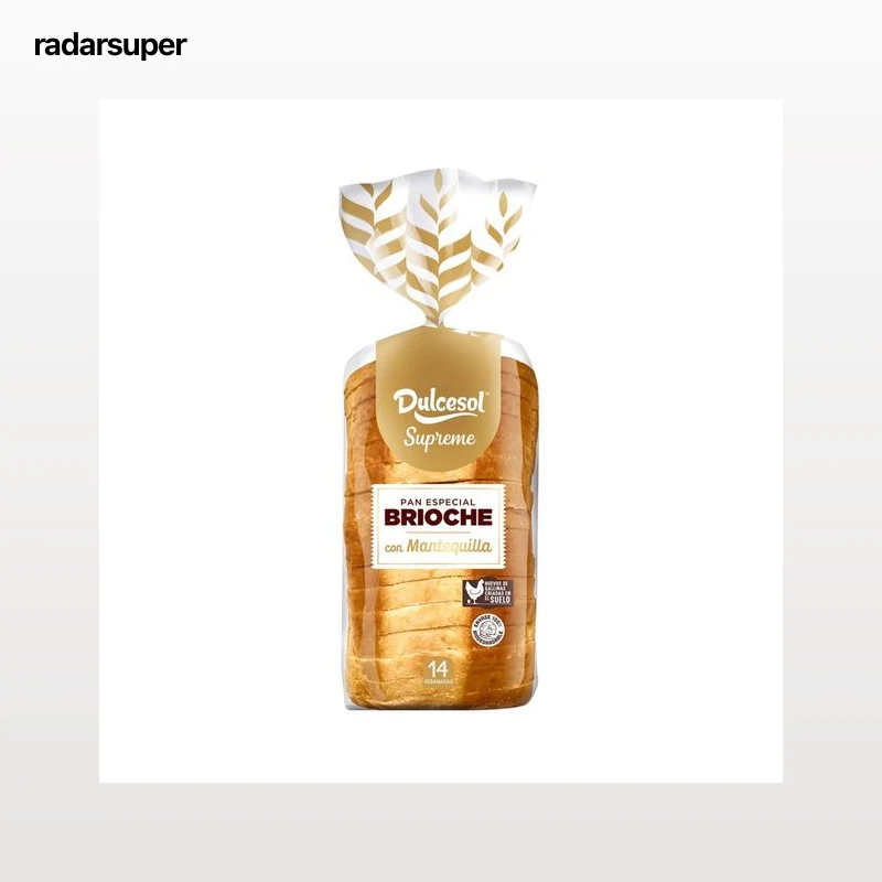 DULCESOL Pan de molde brioche 450 g.