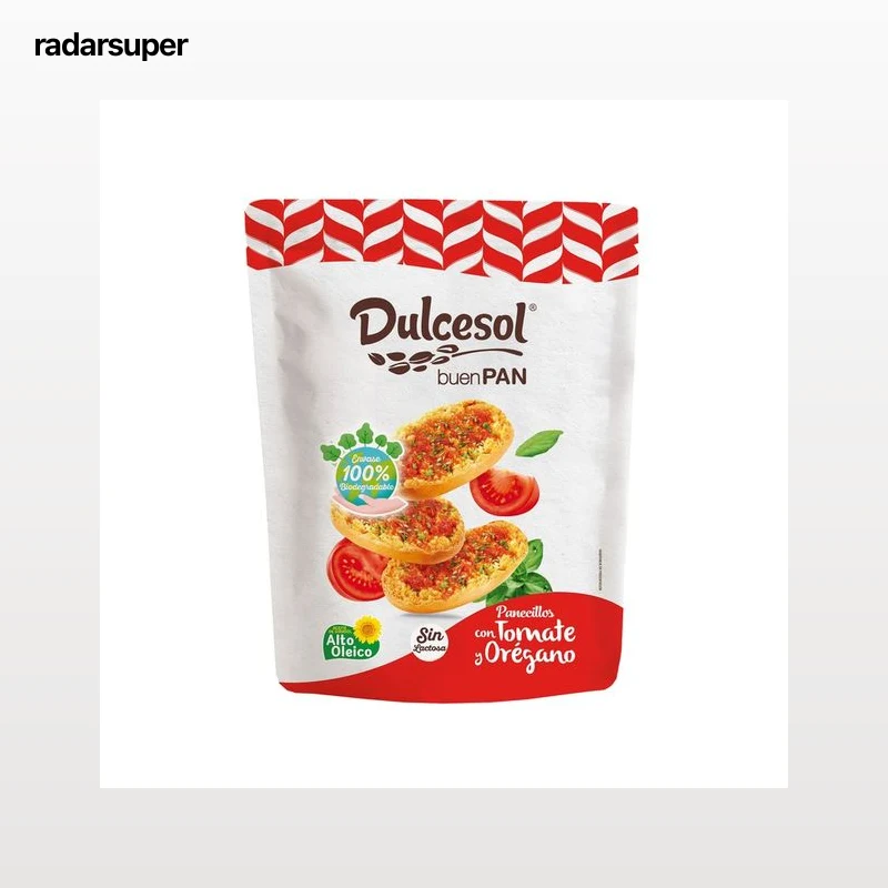 DULCESOL Panecillos tostados con tomate y orégano 160 g.
