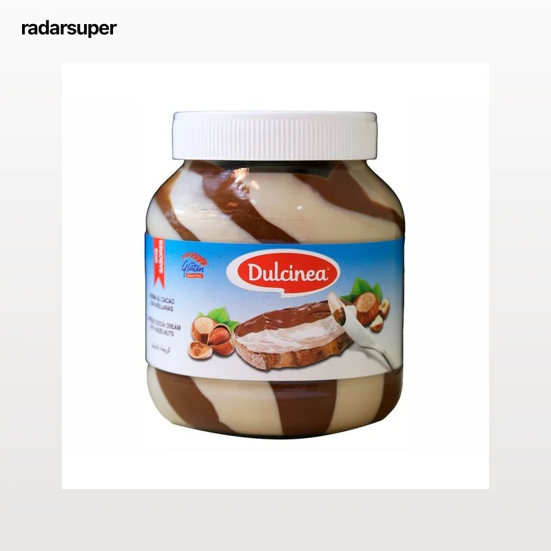 DULCINEA Crema de cacao de dos sabores 750 g.
