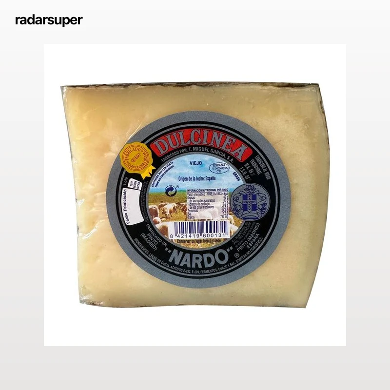 DULCINEA Queso oveja viejo nardo 1/4 700 g.
