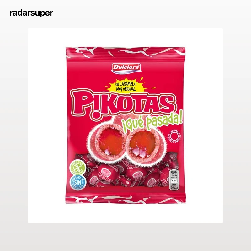 DULCIORA Caramelo de goma blanda con sabor a cereza 100 gr.
