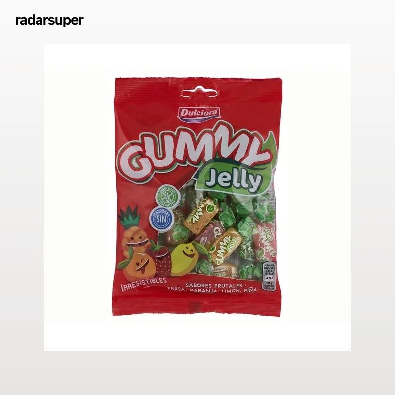 DULCIORA Surtido de golosinas blandas de distintos sabores frutales 100 g.