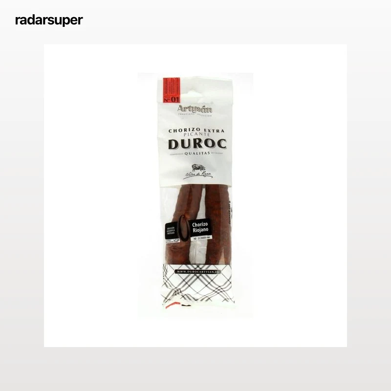 DUROC Sarta de chorizo picante de categoria extra DUROC 250 g.