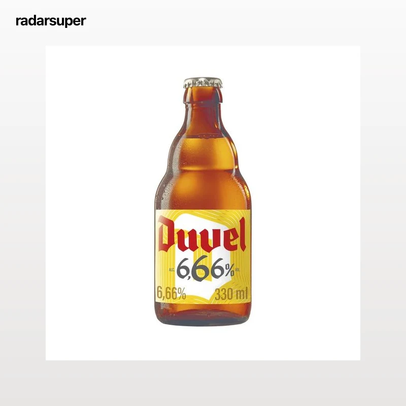 DUVEL Cerveza rubia 6,66 botella 33 cl.