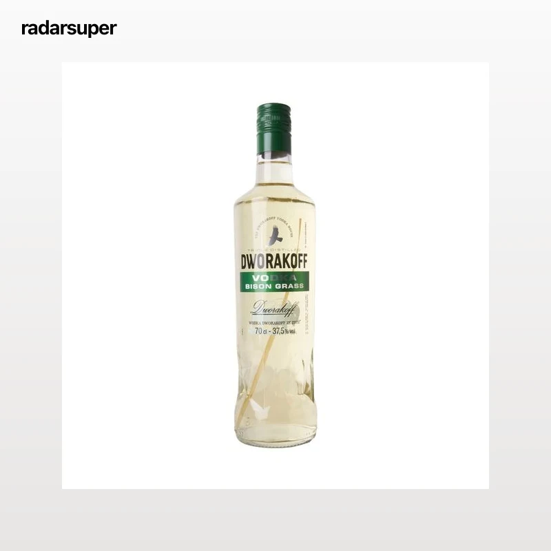 DWORAKOFF Vodka blanco hierba de bisonte botella 70 cl.