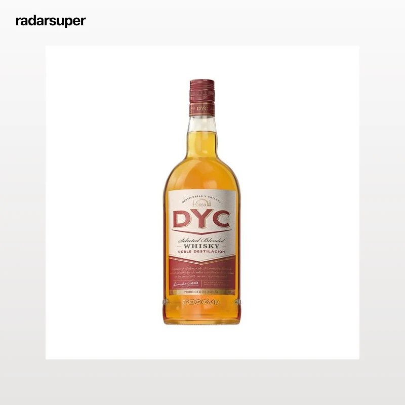 DYC Whisky blended nacional 5 años botella 1,5 l.