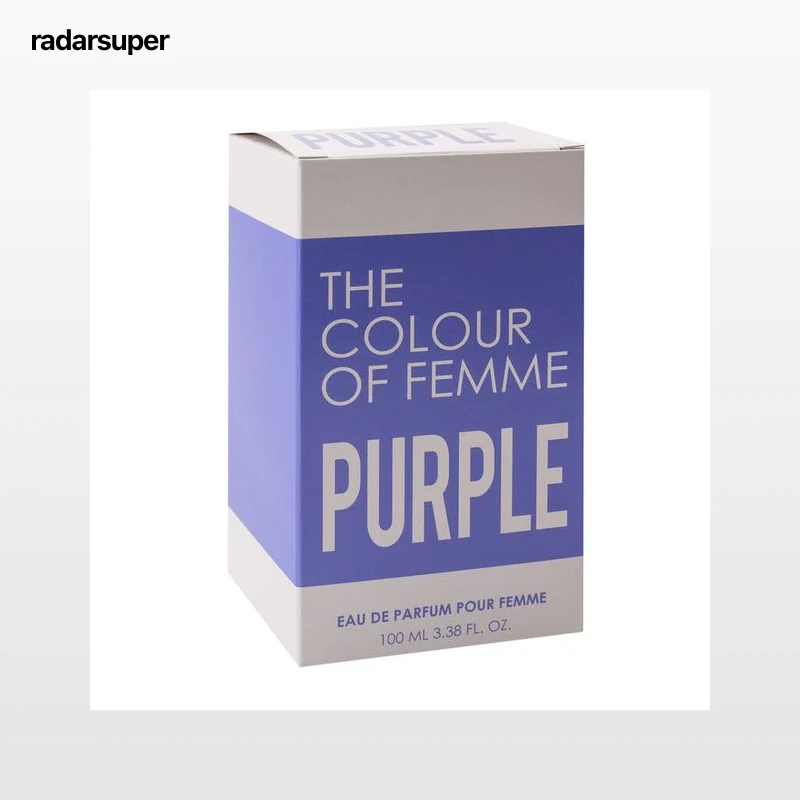 Eau de parfum Saphir woman 100ml purple