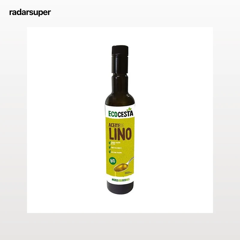 ECOCESTA Aceite de lino de cultivo ecológico 500 ml.