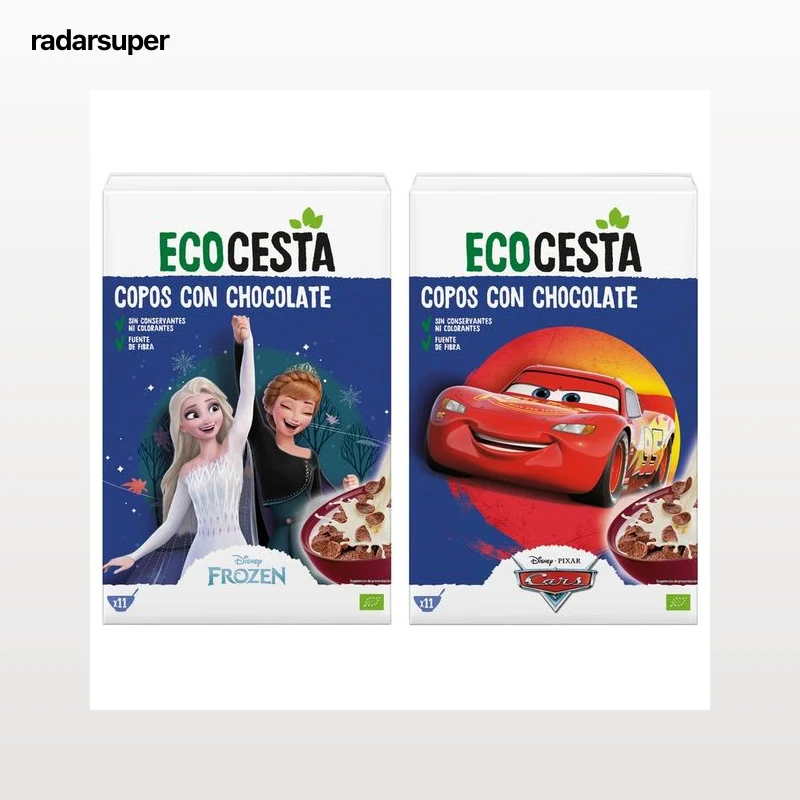 ECOCESTA Bio Copos de chocolate ecológicos 330 g.
