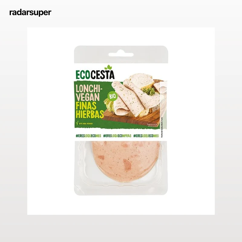 ECOCESTA Lochas veganas ecológicas con sabor finas hierbas 100 g.