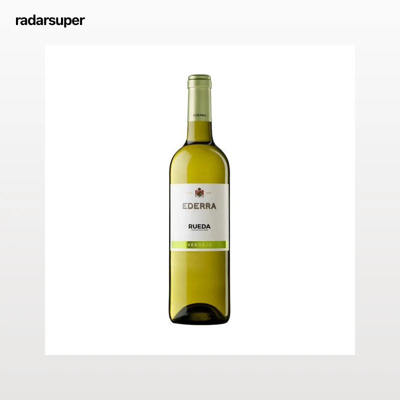 EDERRA  Vino blanco verdejo con D.O. Rueda botella 75 cl.