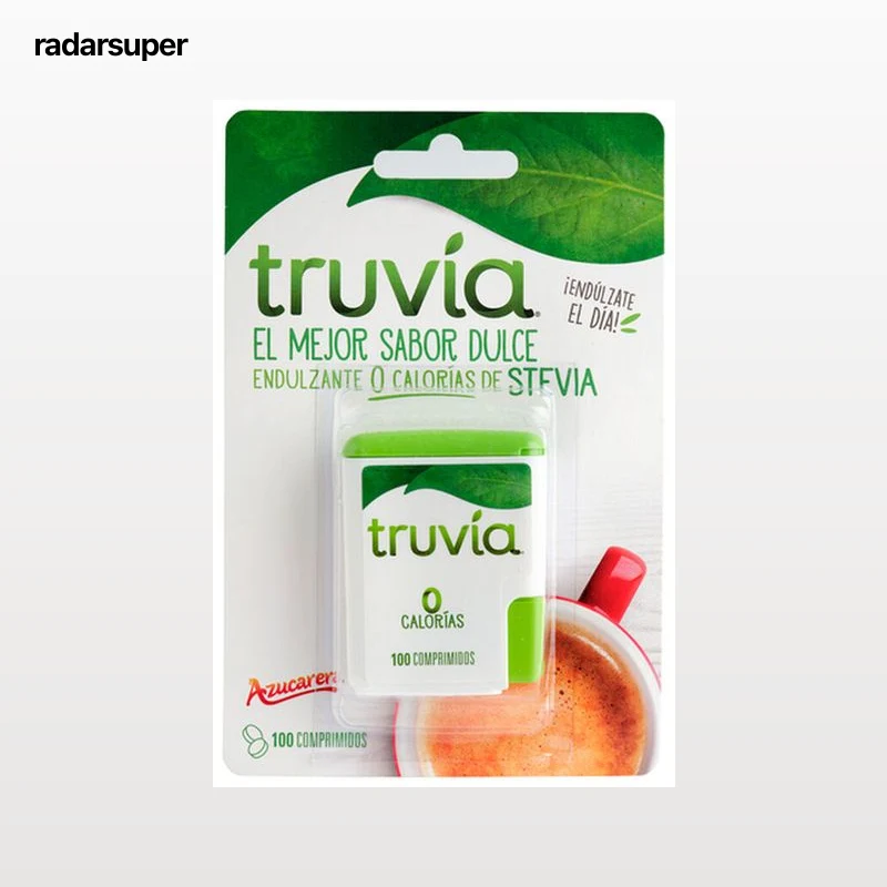 Edulcorante en comprimidos truvia stevia 100u