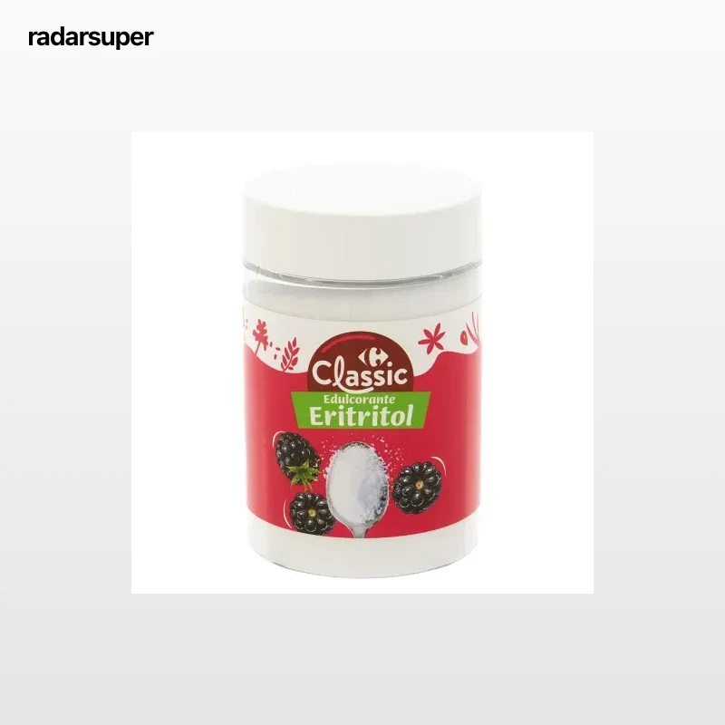 Edulcorante eritritol Carrefour Classic 200 g.