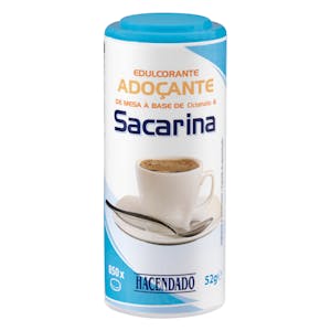 Edulcorante en pastillas sacarina