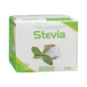 Edulcorante stevia en sobres