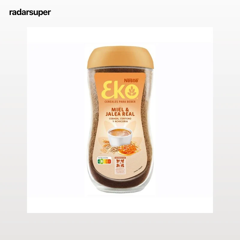 EKO Cereales solubles para beber con Miel y jalea 150 g.