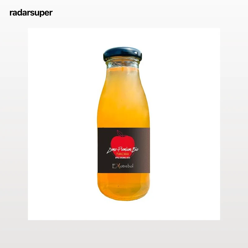 EKOTREBOL Zumo de manzana premium ecológico 250 ml.