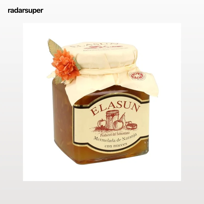 ELASUN Mermelada de naranja con nueces 350 g.