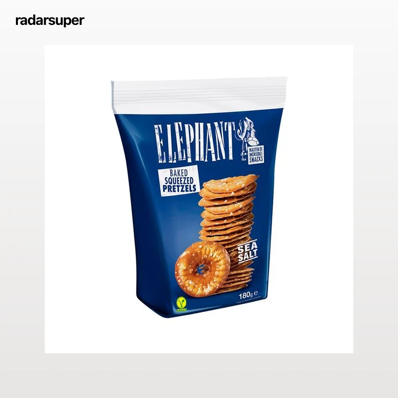 ELEPHANT Pretzel con sal 180 g.