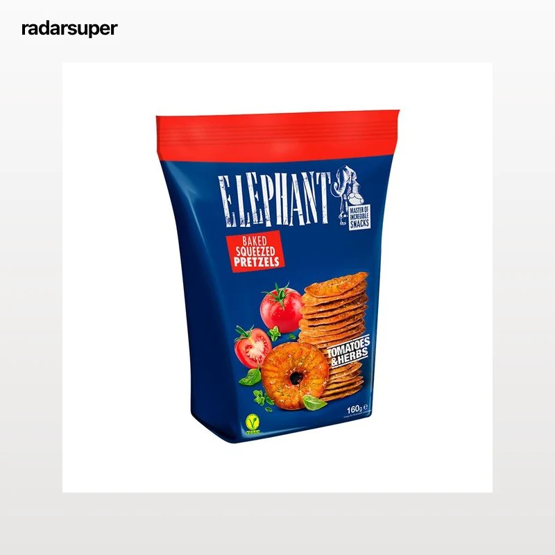 ELEPHANT Pretzel con tomate 160 g