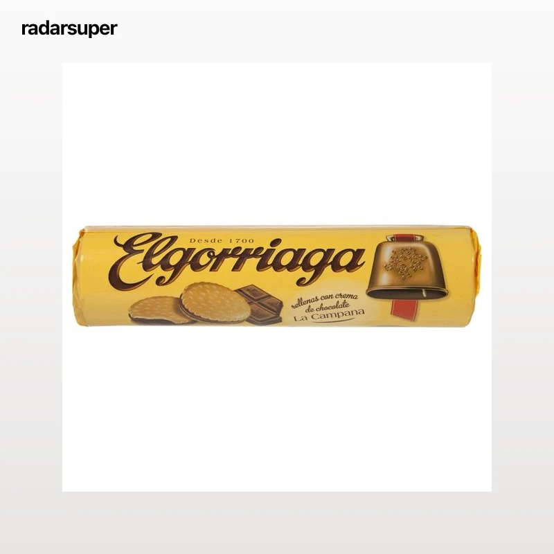 ELGORRIAGA Galletas rellenas de chocolate 500 g.