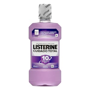 Elixir bucal cuidado total Listerine menta