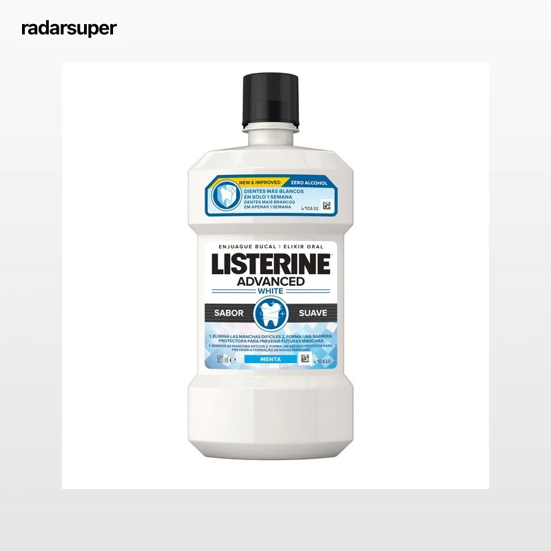 ELIXIR LISTERINE ADVANCED WHITE 500ML