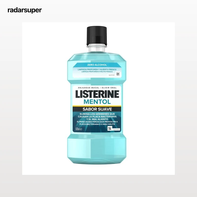 ELIXIR LISTERINE MENTA SUAVE 500ML