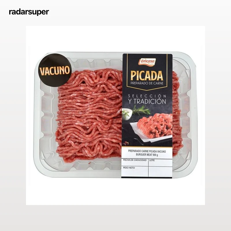 EMCESA Preparado de carne picada de vacuno 900 g.