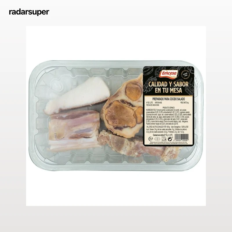 EMCESA Preparado de cocido salado, bandeja.