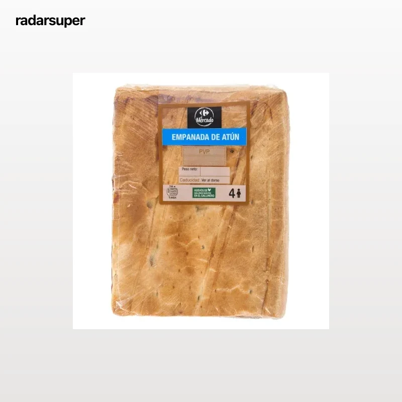 Empanada hojaldre de Atún El Mercado 600 g