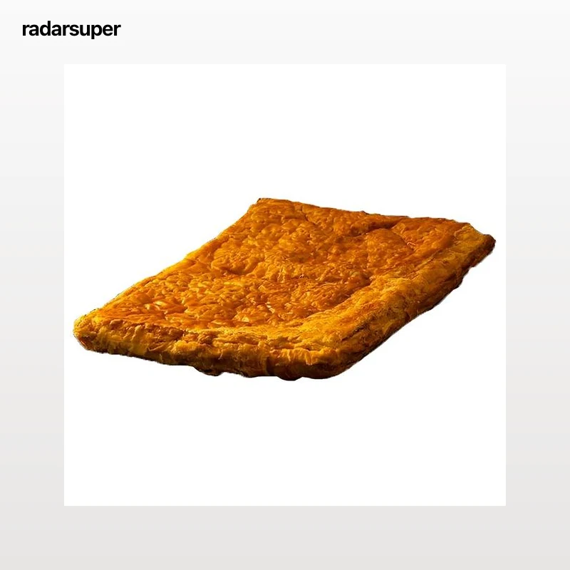 Empanada de hojaldre de jamón y queso, 700g.
